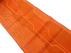 本場筑前博多曲線模様織出し名古屋帯